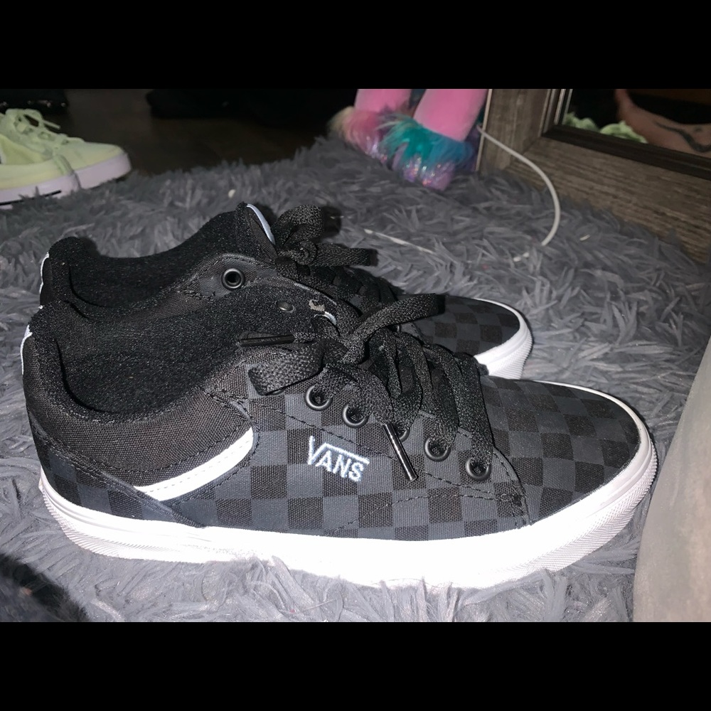 CHECKERED VANS